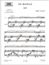 En bateau - Violon piano - DEBUSSY - Partition - Violon